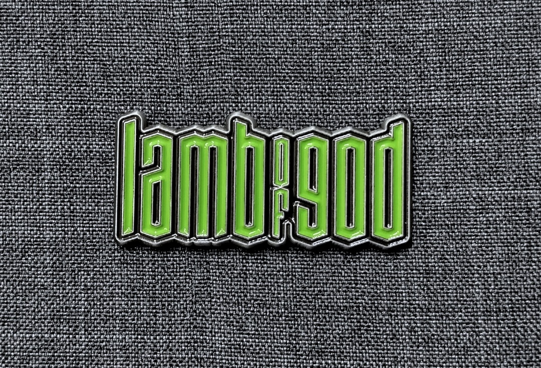 Lamb Of God - Into Oblivion Official Metal Pin Badge