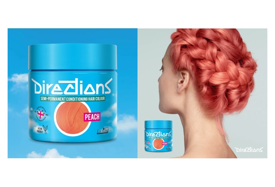 Peach Directions Semi-Permanent Hair Colour