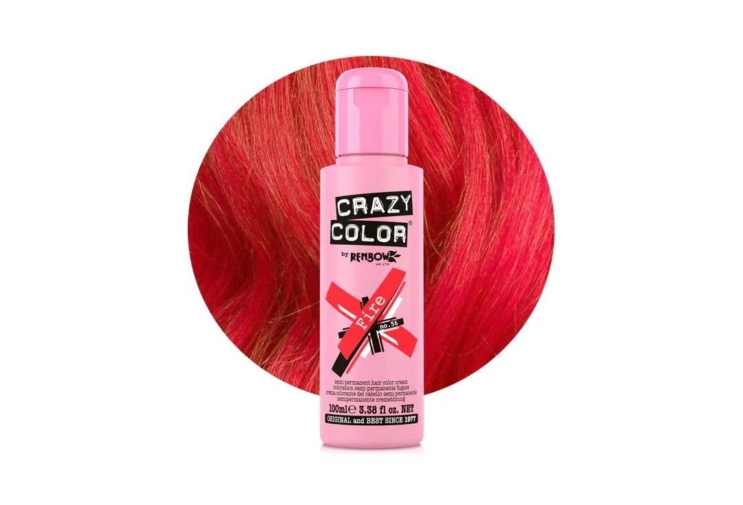 #56 Fire Crazy Color Semi-Permanent Hair Colour