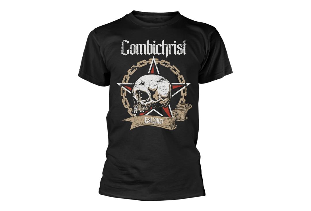 Official Band Merch | Combichrist - Skull Men's Short Sleeve T-Shirt