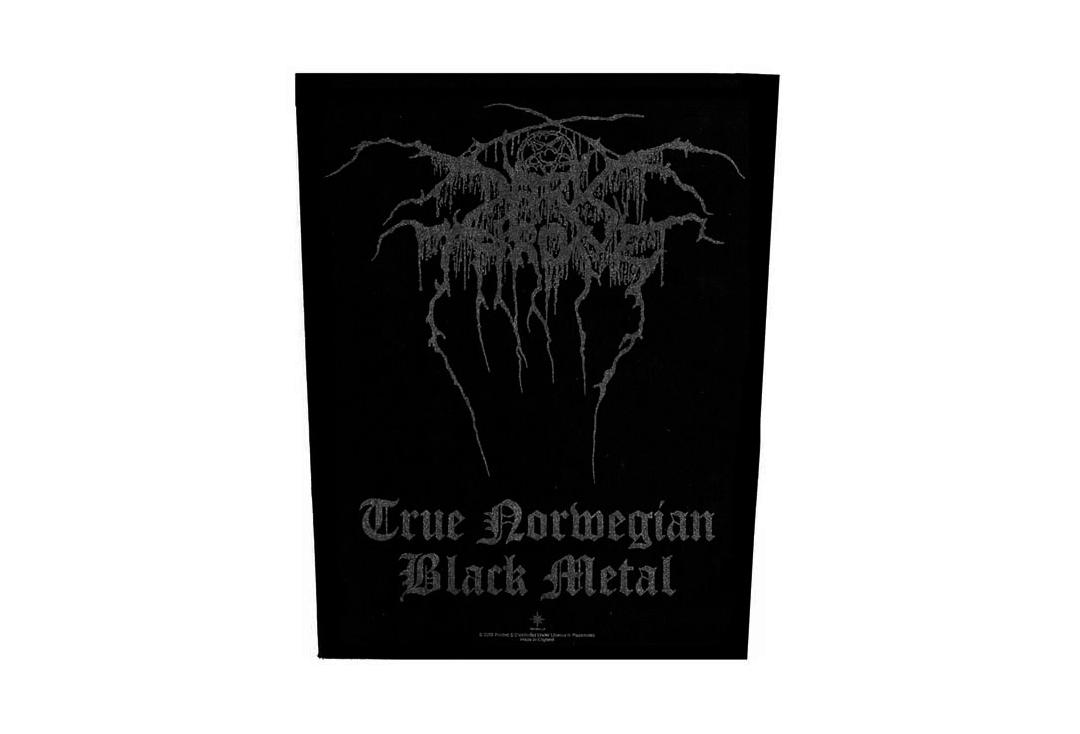 Official Band Merch | Darkthrone - True Norwegian Black Metal Printed Back Patch