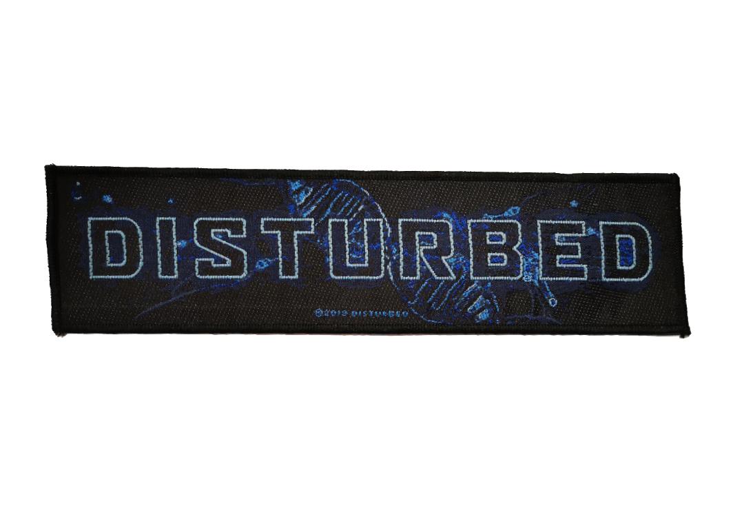 Official Band Merch | Disturbed - Blue Blood Woven Super Strip Patch