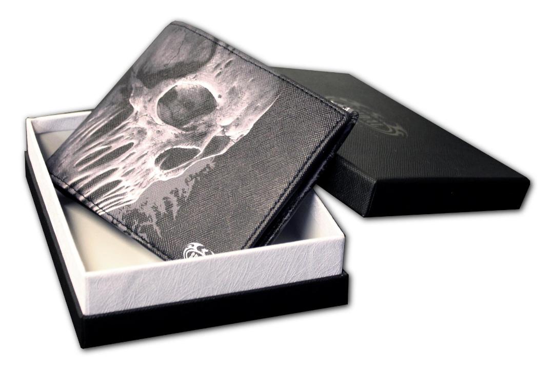 Bat Curse Spiral Direct Bi-Fold RFID Blocking Wallet