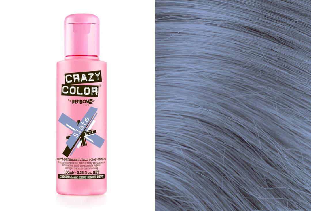 Renbow | Crazy Color Semi-Permanent Hair Colour (074 Slate)