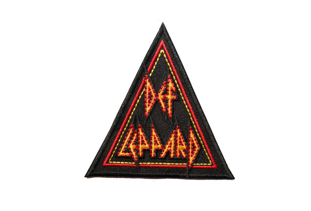 Official Band Merch | Def Leppard - Tri Logo Woven Patch