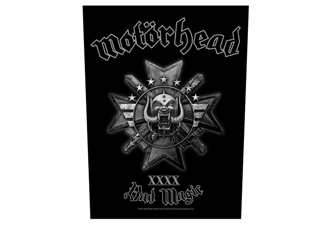 Official Band Merch | Motorhead - Bad Magic Printed Back Patch