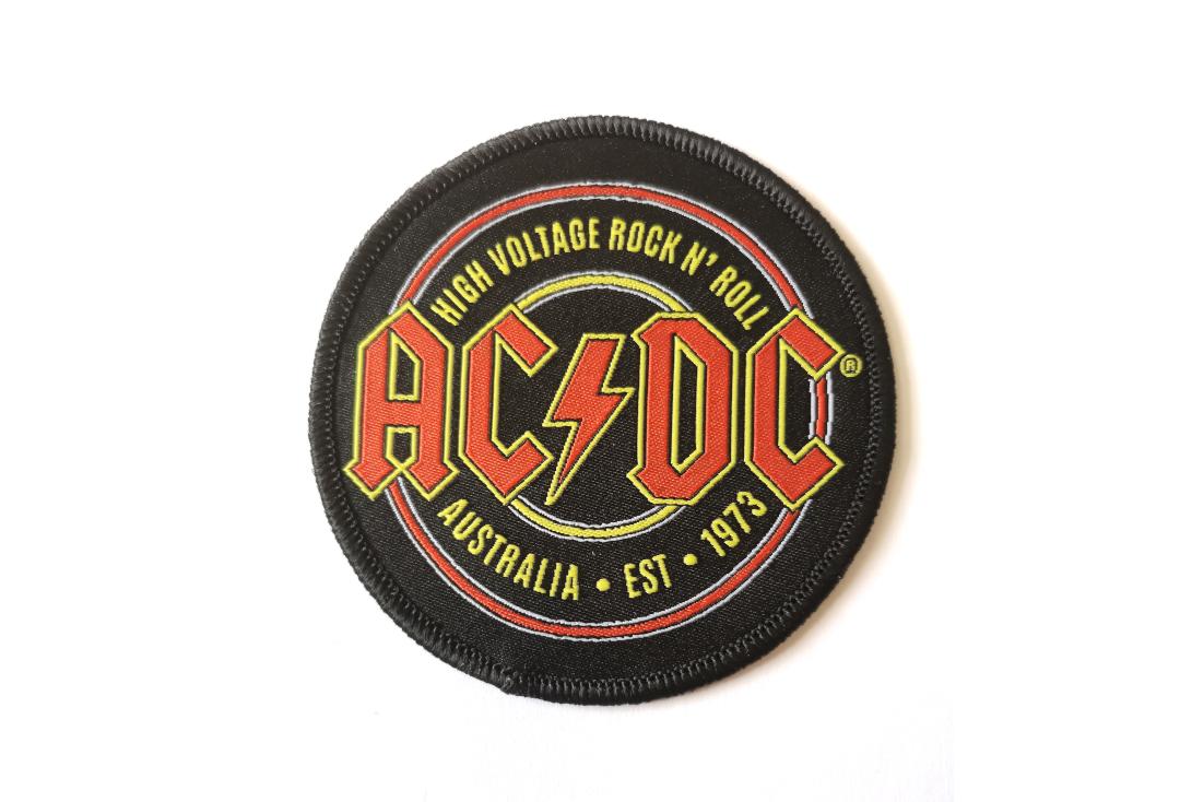Official Band Merch | AC/DC - Est. 1973 Woven Patch