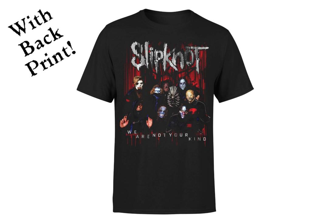 Official Band Merch | Slipknot - We Are Not Your Kind Group Photo Men's Official Short Sleeve T-Shirt - Front