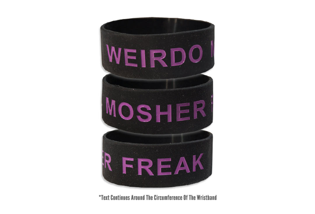 Sophie Lancaster Foundation | Weirdo Mosher Freak Wide Wristband