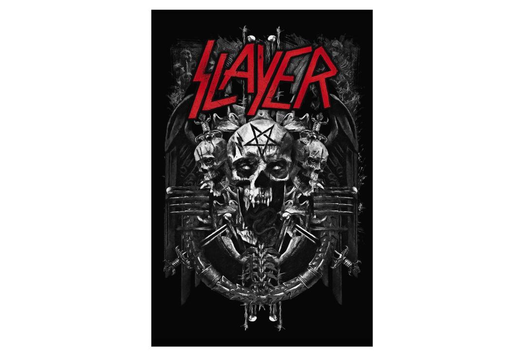 Official Band Merch | Slayer - Demonic Printed Textile Poster