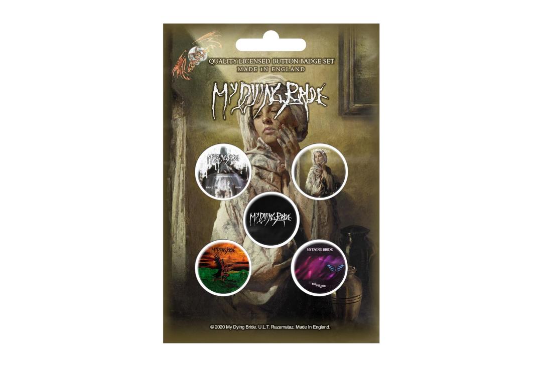 Official Band Merch | My Dying Bride - The Ghost Of Orion Button Badge Pack