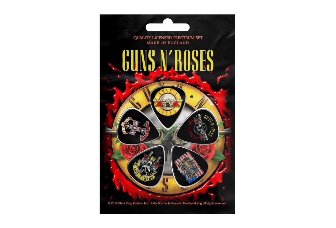 Official Band Merch | Guns N' Roses - Bullet Logo Official Plectrum Pack