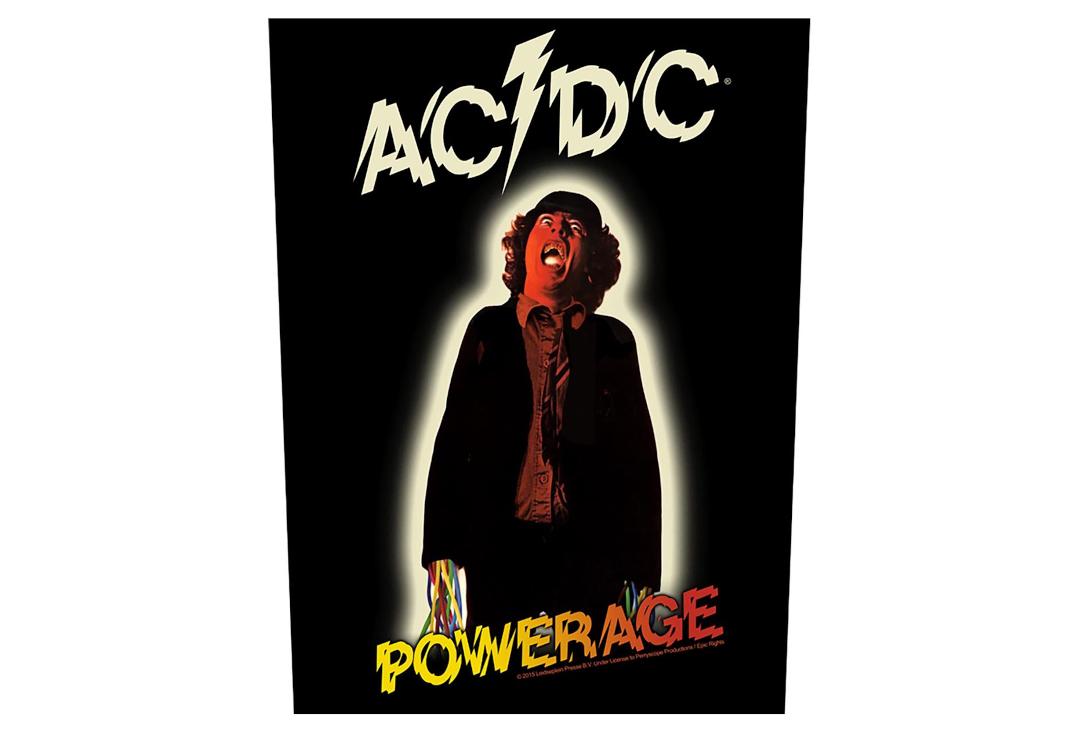 Official Band Merch | AC/DC - Powerage Printed Back Patch