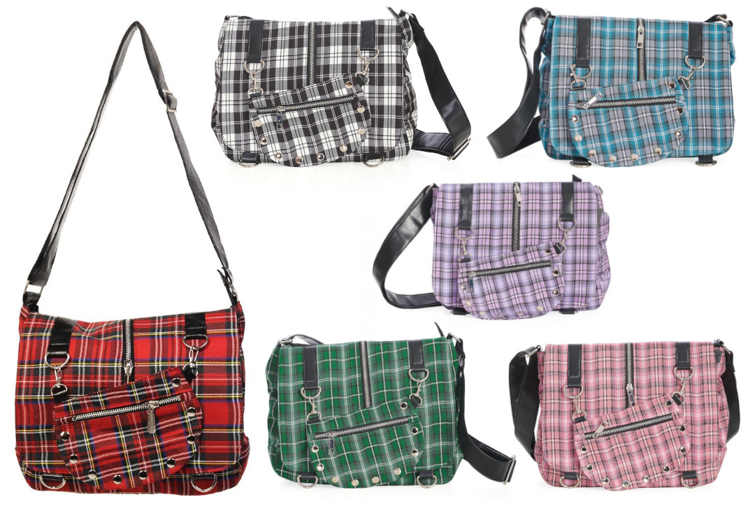 Handbag (bag) POIZEN INDUSTRIES - CORSET - BLACK - POI741 