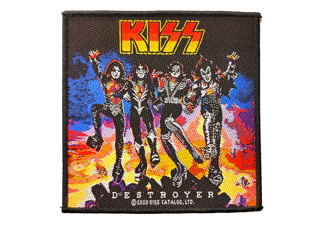 Official Band Merch | Kiss - Destroyer Woven Patch
