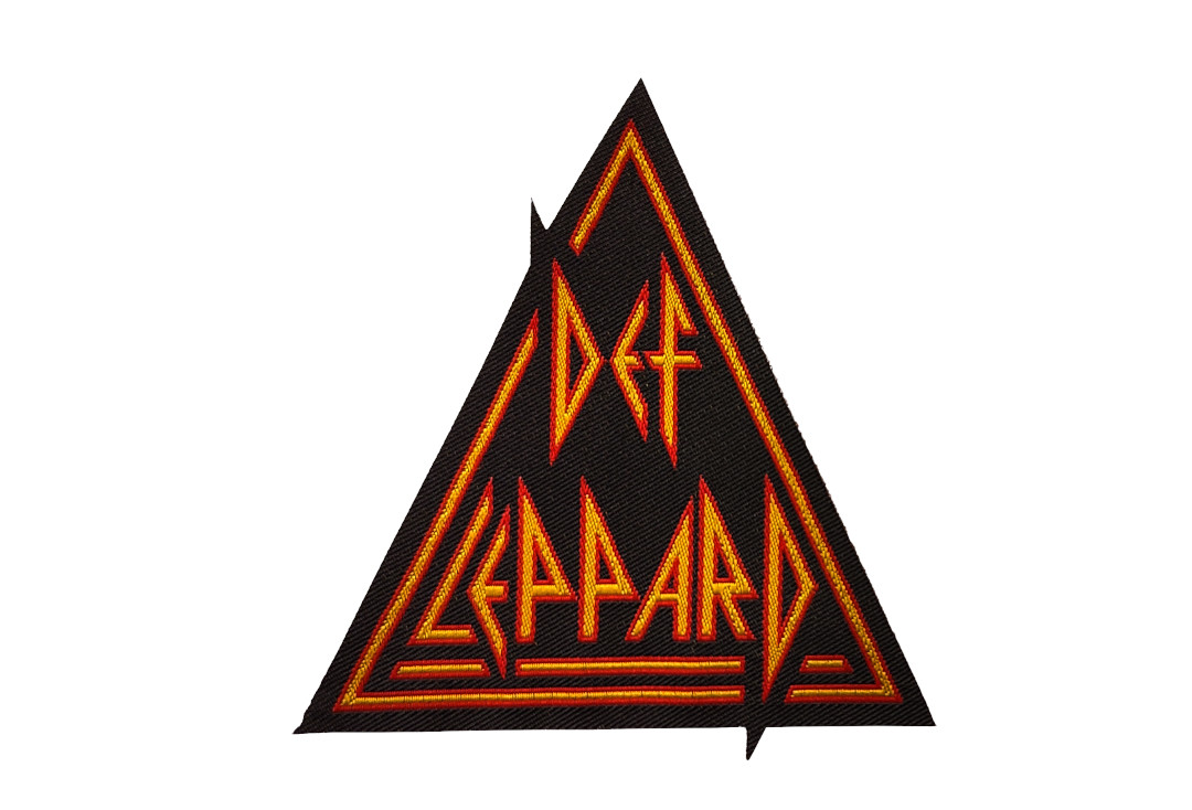 Official Band Merch | Def Leppard - Cut Out Logo Woven Patch
