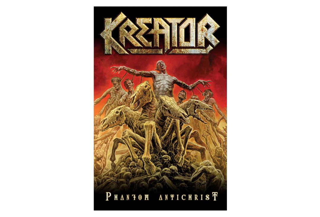Official Band Merch | Kreator - Phantom Antichrist Printed Textile Poster