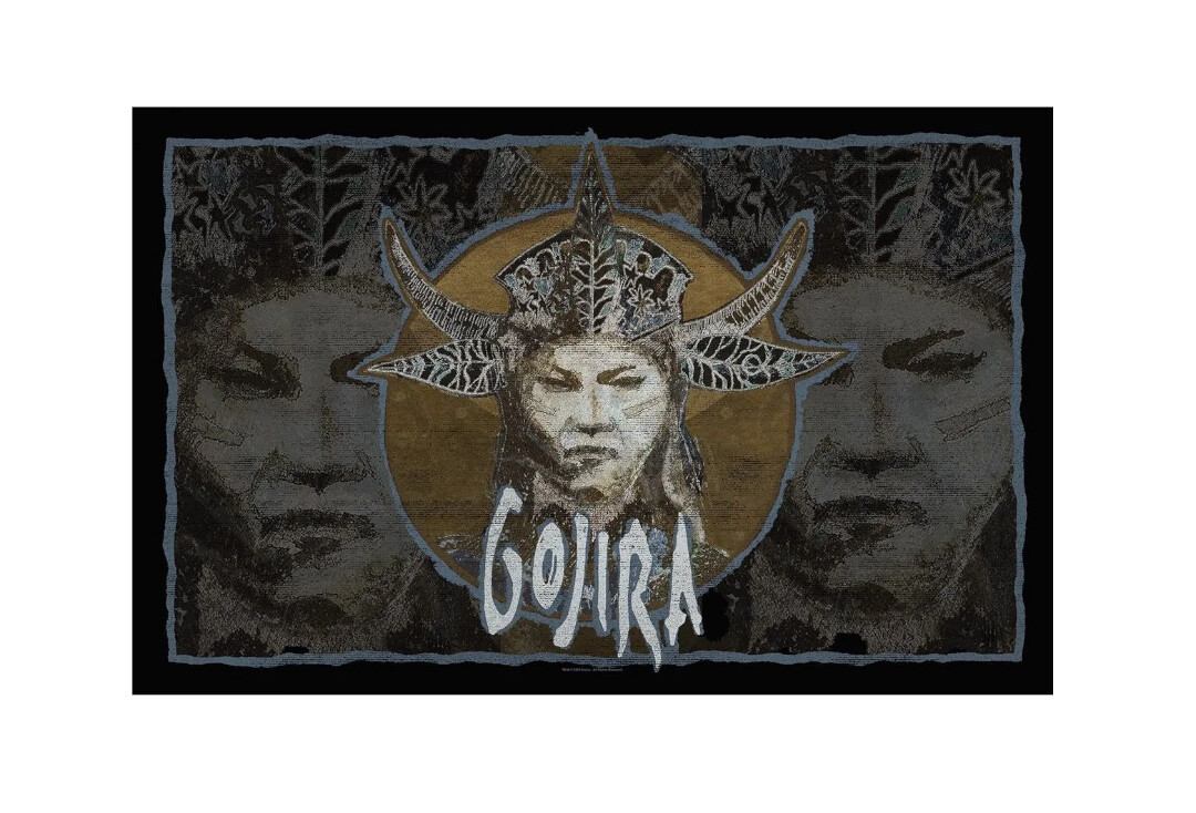 Official Band Merch | Gojira - Fortitude Printed Textile Poster