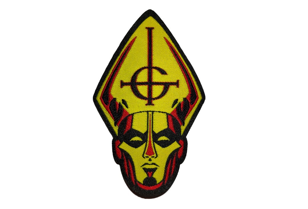 Official Band Merch | Ghost - Papa Head Woven Patch