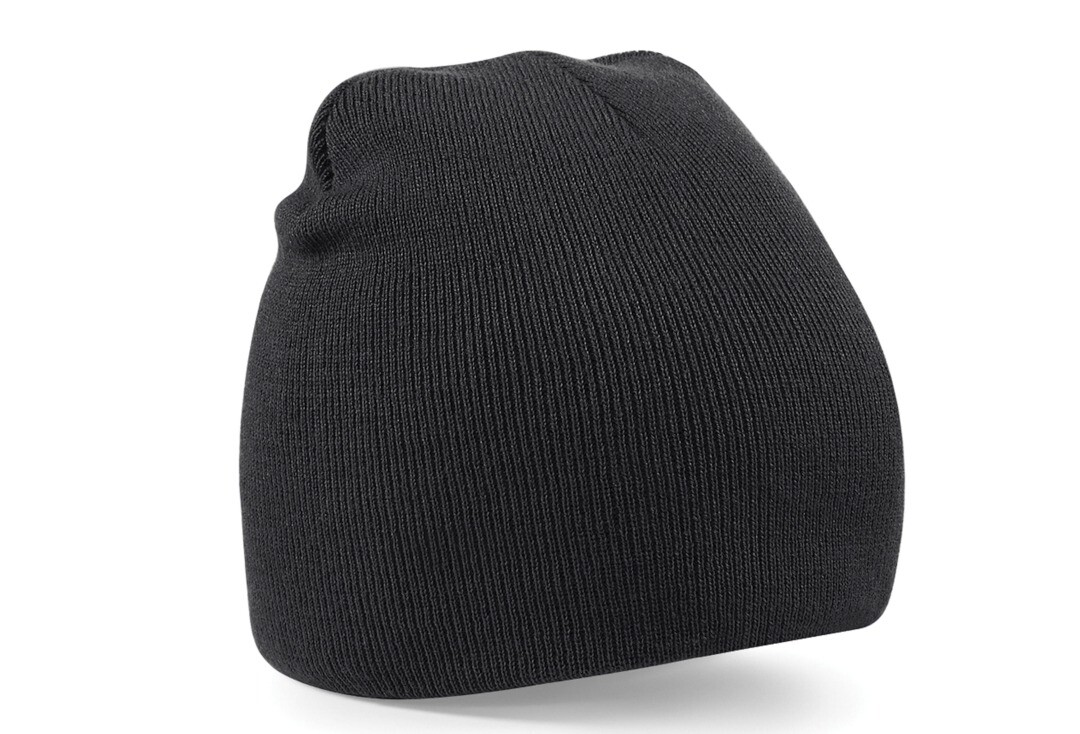 Void Clothing | Black Plain Beanie Hat