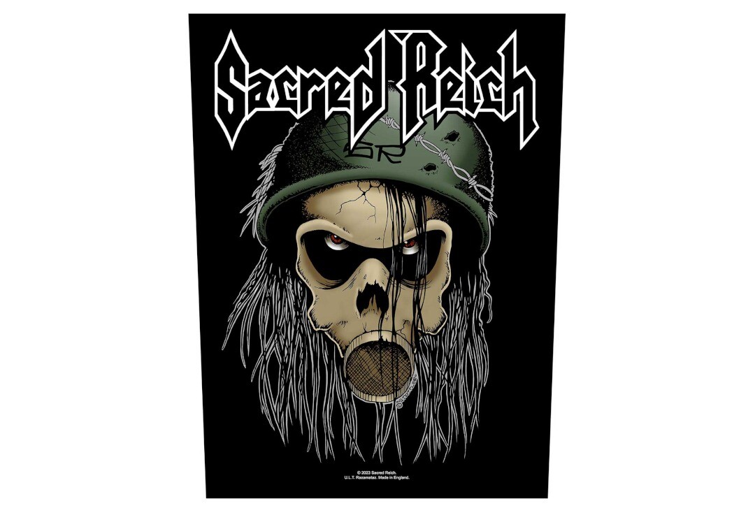 Official Band Merch | Sacred Reich - OD Printed Back Patch