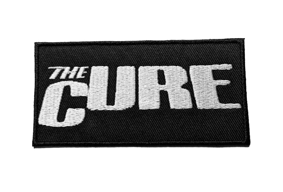 Official Band Merch | The Cure - Logo Woven Patch