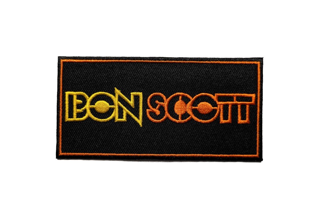 Official Band Merch | Bon Scott - Classic Logo Woven Patch