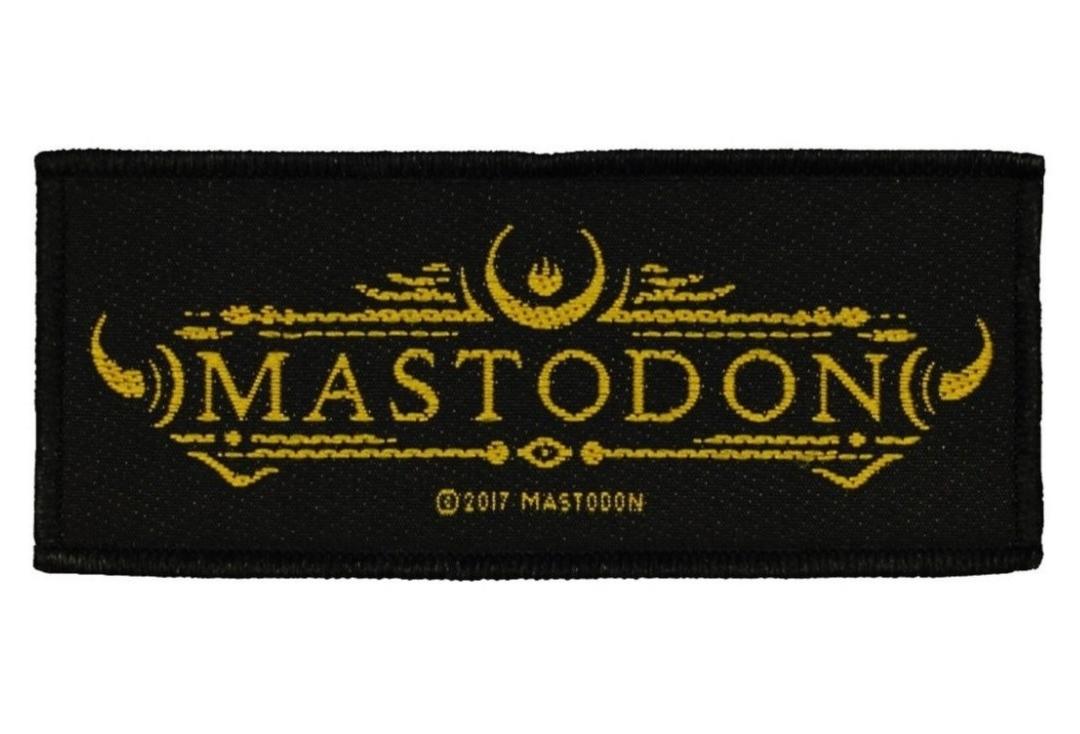 Official Band Merch | Mastodon - Logo Woven Patch
