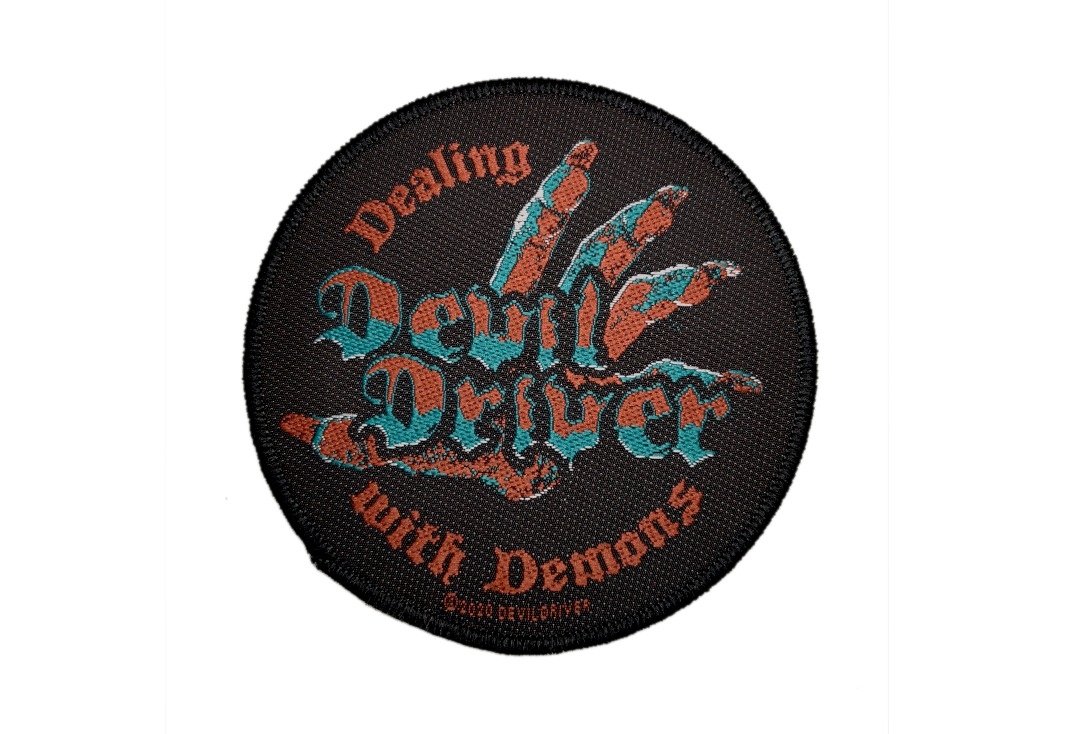 Devildriver - Dealing With Demons Sew On Woven Patch
