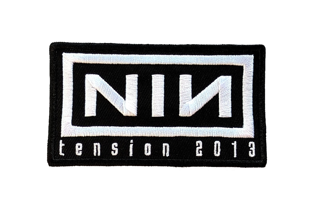 Nine Inch Nails - Tension 2013 Iron On Embroidered Patch