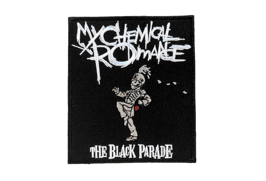 My Chemical Romance - The Black Parade Cover Iron On Embroidered Patch