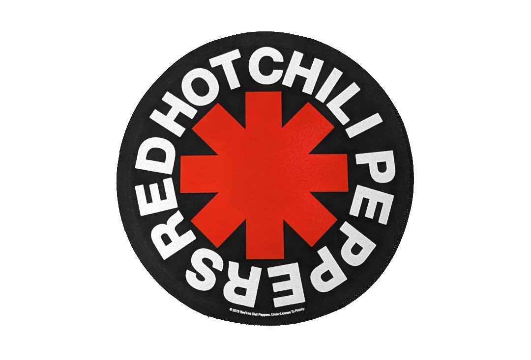 Red Hot Chili Peppers - Asterisk Printed Circular Back Patch
