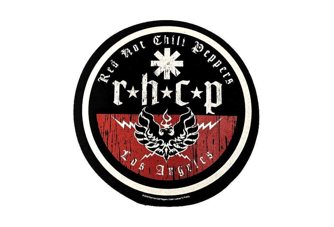 Red Hot Chili Peppers - L.A. Biker Printed Circular Back Patch