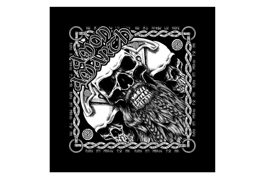 Official Band Merch | Amon Amarth - Bearded Skull Official Bandana