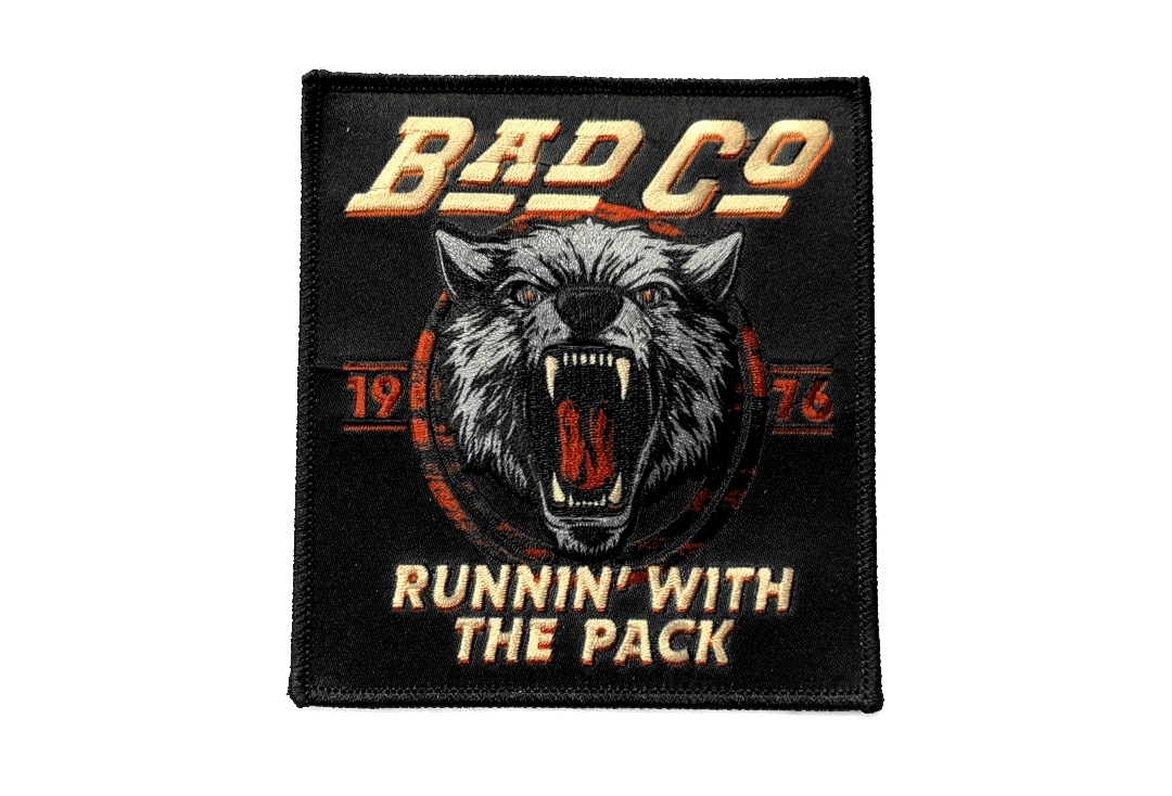 Bad Company - Runnin' With The Pack Iron On Printed & Embroidered Patch