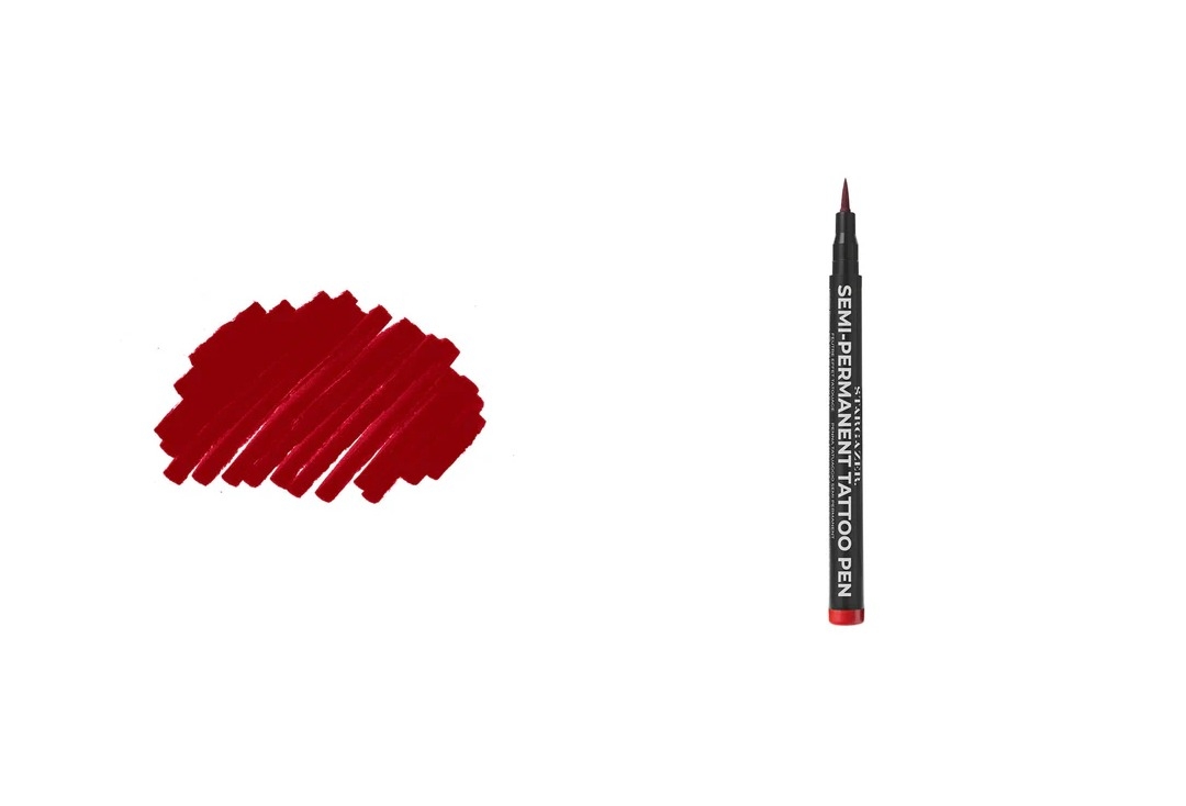 Red #2 Stargazer Semi-Permanent Tattoo Pen