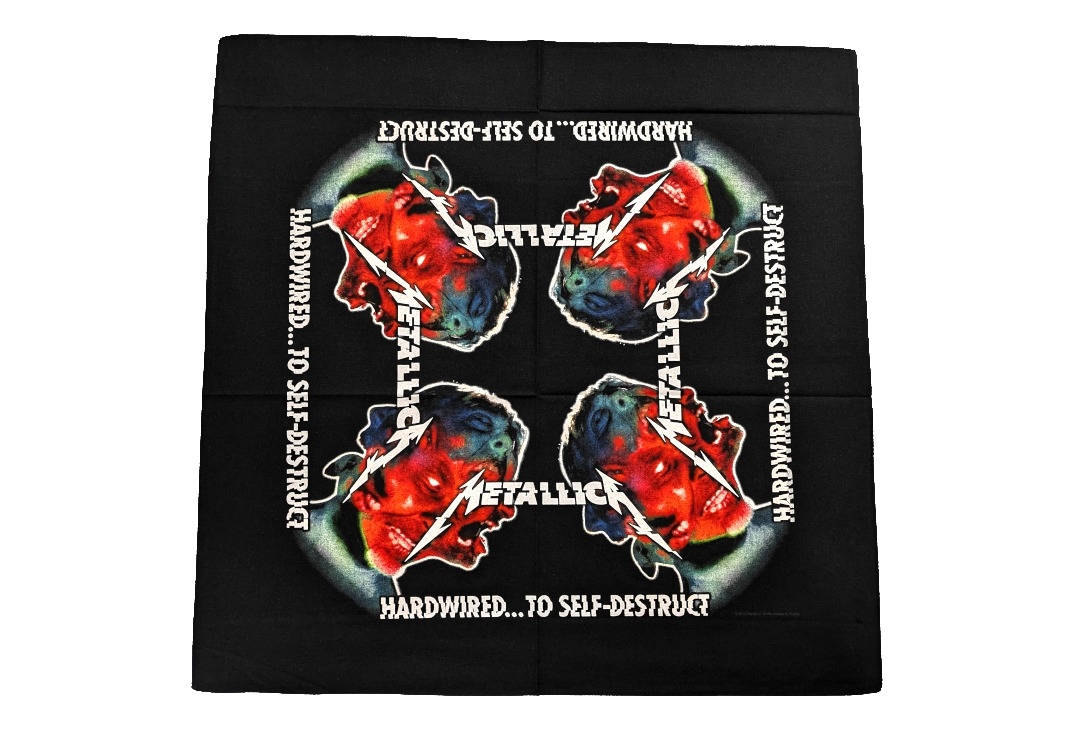 Metallica - Hardwired To Self-Destruct Official Bandana