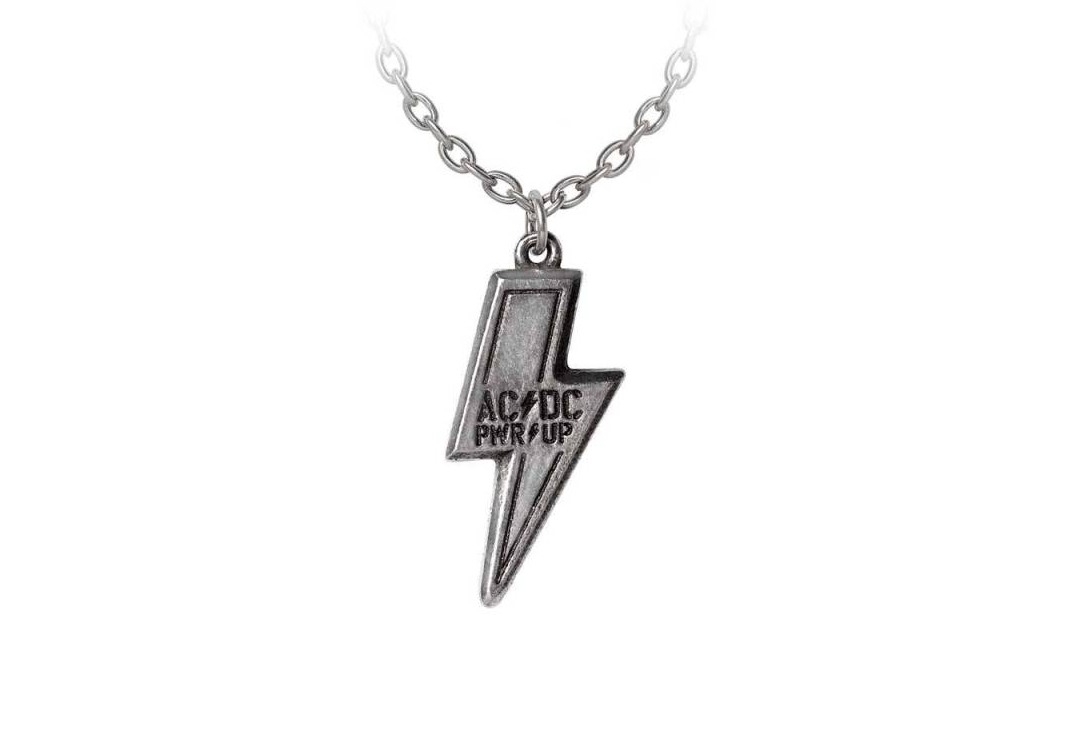 AC/DC - PWR/UP Flash Logo Alchemy Gothic Pendant