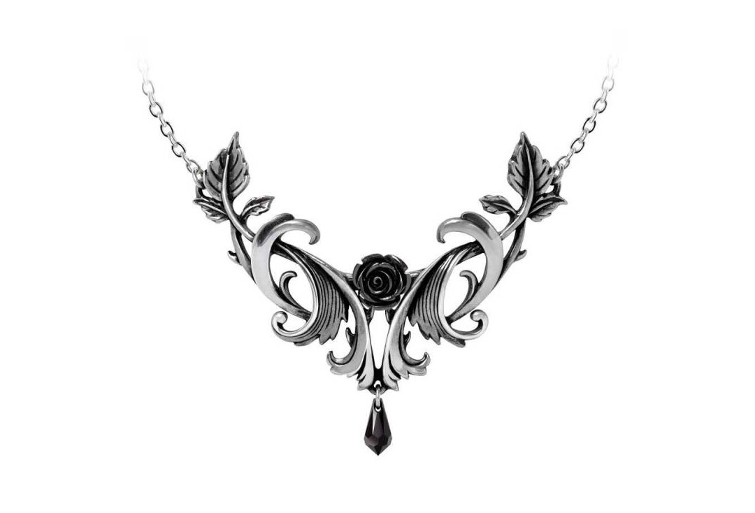 Baroque Rose Alchemy Gothic Necklace - Main