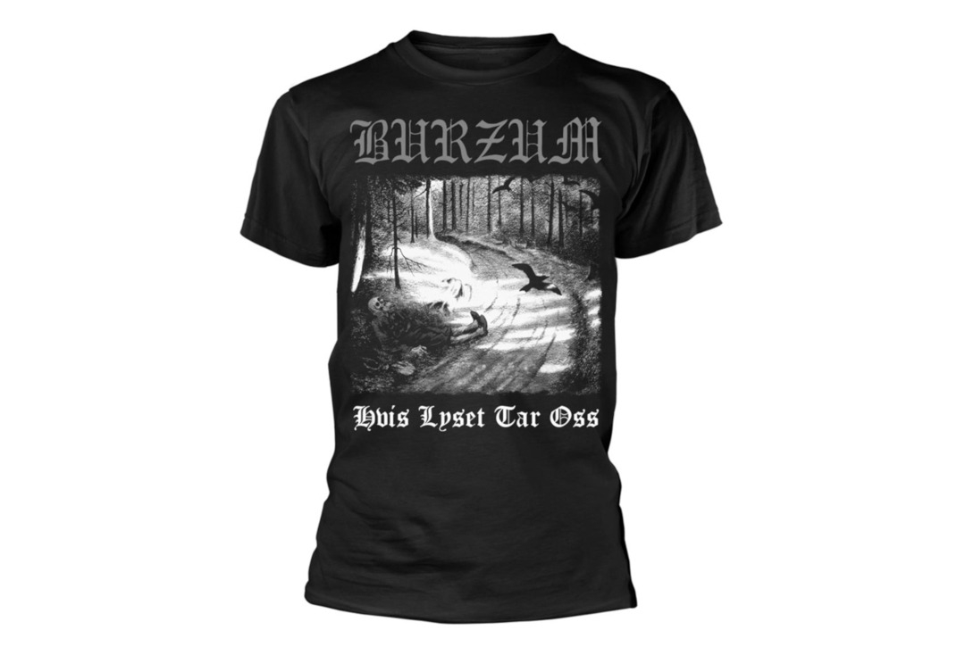 Burzum - Hvis Lyset Tar Oss (Silver Logo) Men's Official Short