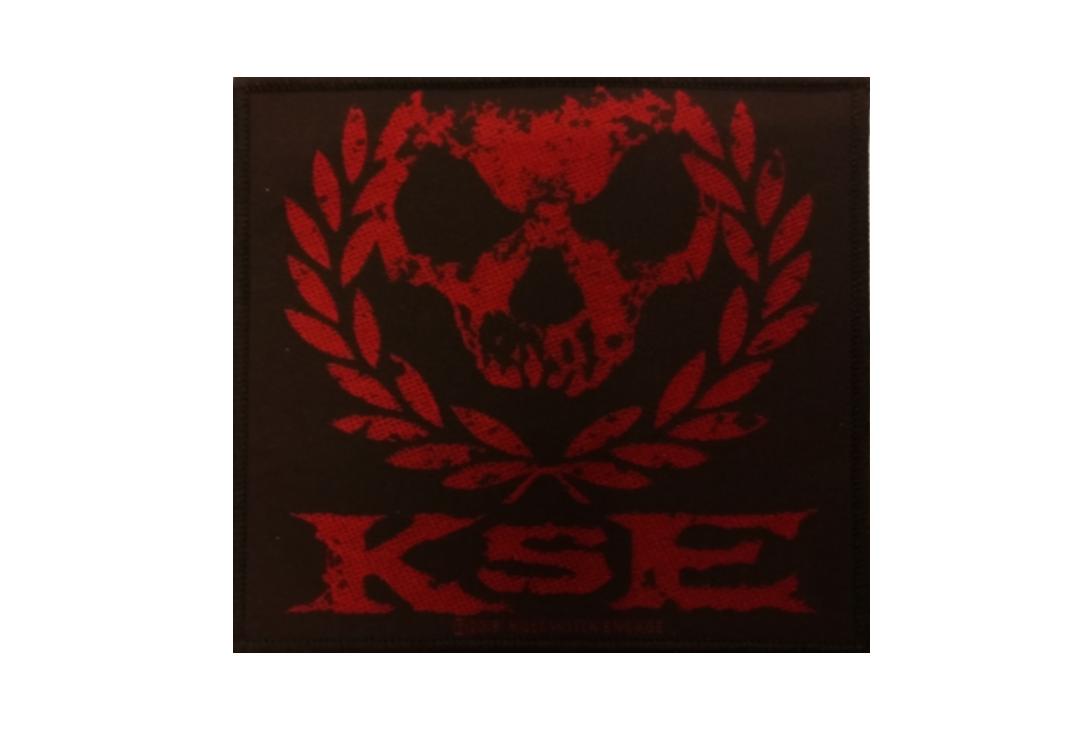 Official Band Merch | Killswitch Engage - Skull Wreath Woven Patch