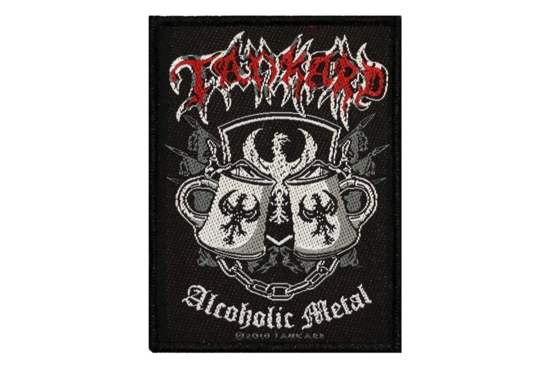 Official Band Merch | Tankard - Alcoholic Metal Woven Patch