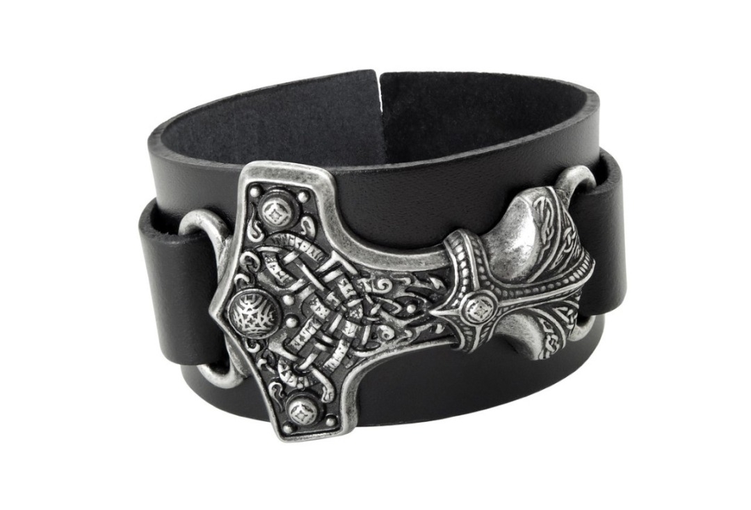 Thunderhammer Alchemy Gothic Leather Wrist Strap - Main