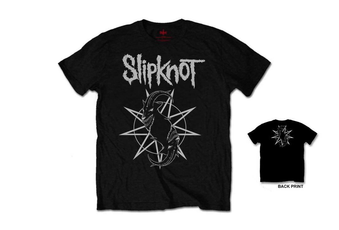 Official Band Merch | Slipknot - Goat Star Men's Short Sleeve T-Shirt