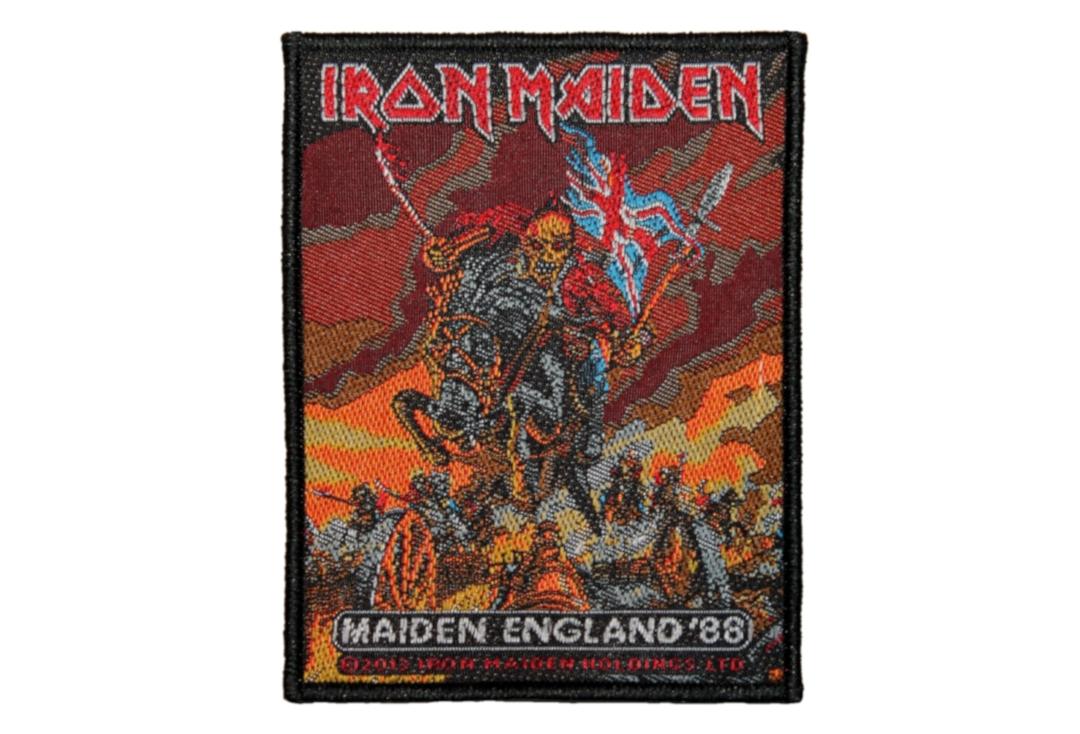 Official Band Merch | Iron Maiden - Maiden England Woven Patch