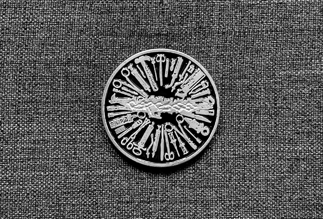 Carcass - Tools Official Metal Pin Badge