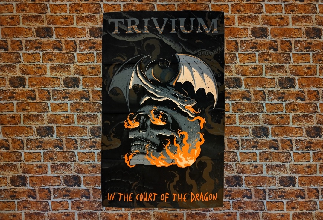 Trivium - In The Court Of The Dragon Printed Textile Poster