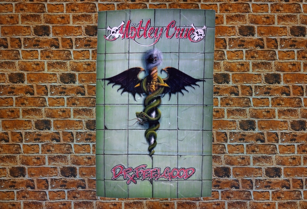Motley Crue - Dr. Feelgood Printed Textile Poster
