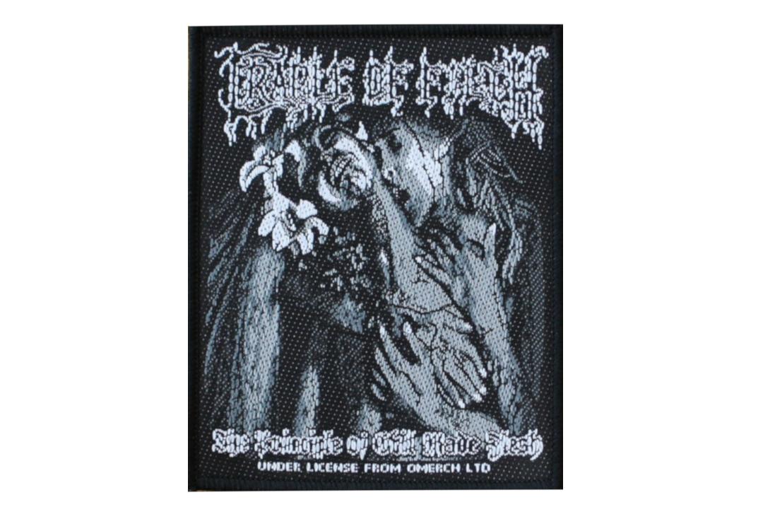 Official Band Merch | Cradle Of Filth - The Principle Of Evil Made Flesh Woven Patch