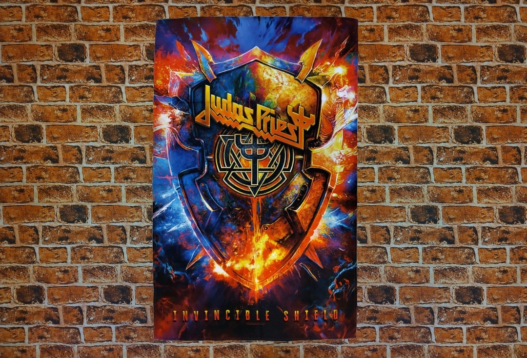 Judas Priest - Invincible Shield Printed Textile Poster